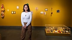 Khandakar Ohida at Jameel Prize: Moving Images, V&A South Kensington, 2024.