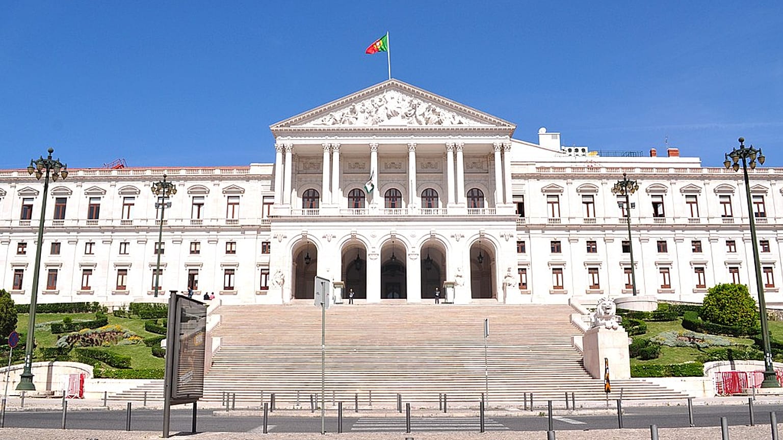 Asamblea de la República en Lisboa.