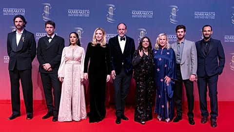 The Marrakech Film Festival jury: Jacob Elordi, Santiago Mitre, Nadia Kounda, Virginie Efira, Luca Guadagnino, Zoya Akhtar, Patricia Arquette, Andrew Garfield and Ali Abbasi