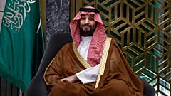  ولي العهد السعودي والحاكم الفعلي في البلاد، محمد بن سلمان.