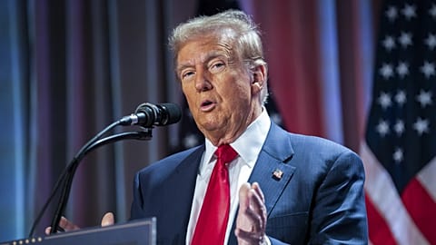 Donald Trump a kongresszusi republikánusok konferenciáján