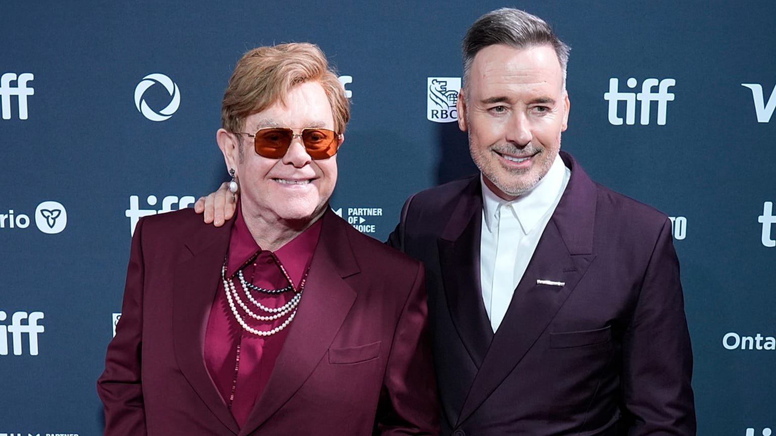 Elton John a férjével, David Furnish-sel