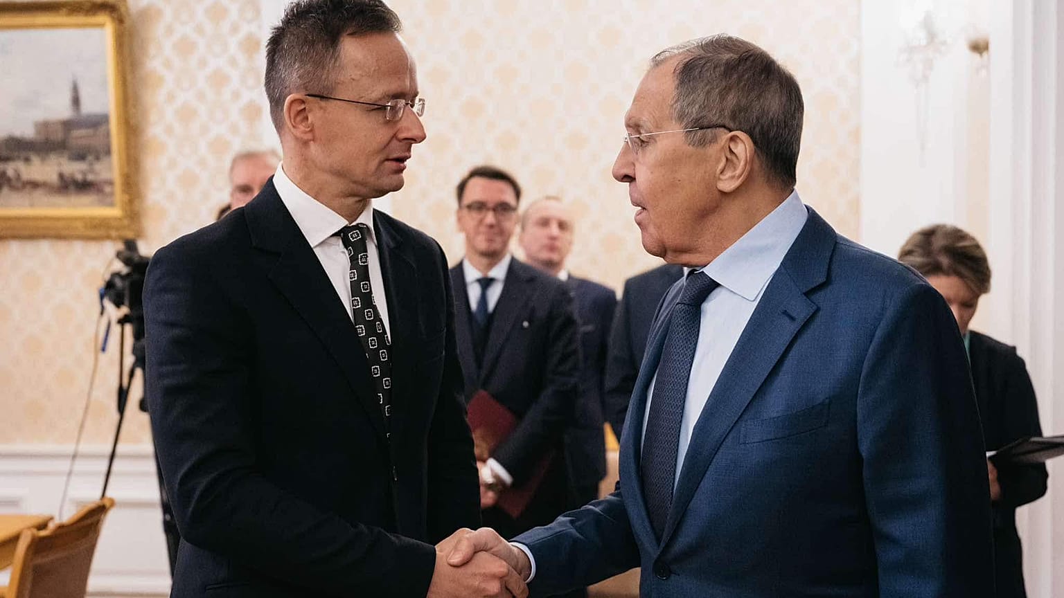 Szijjártó Péter és Szergej Lavrov