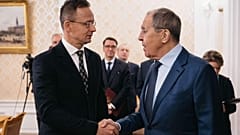 Петер Сийярто и Сергей Лавров