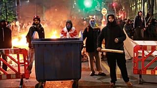 Fünfte Nacht der Proteste in Georgien.