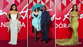 Rihanna and A$AP Rocky turned heads at the British Fashion Council's Fashion Awards