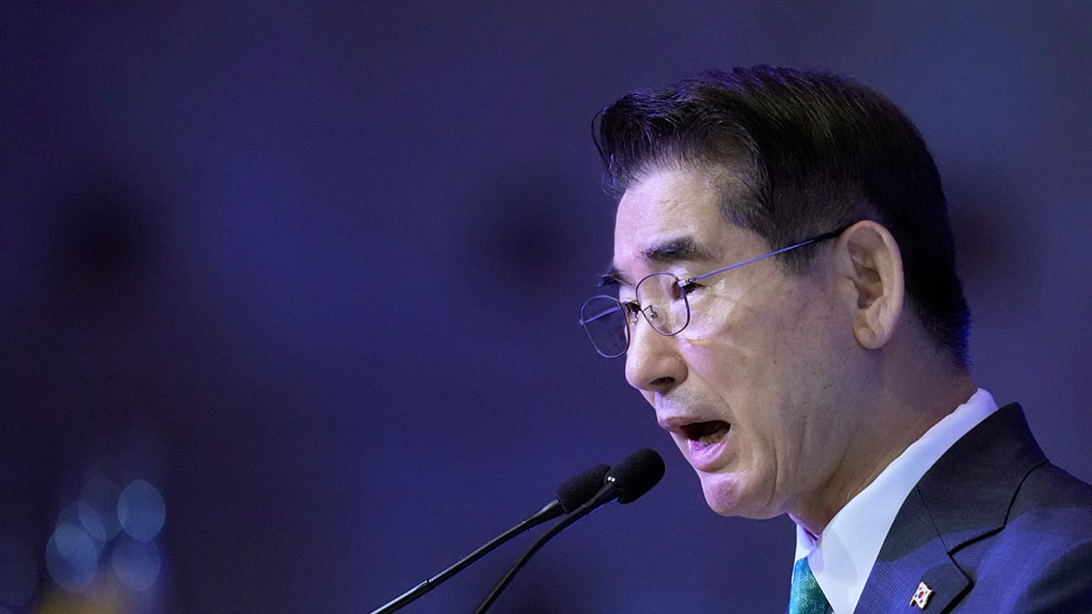 Ministro da Defesa da Coreia do Sul, Kim Yong-hyun 