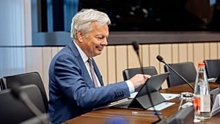 Didier Reynders is accused of money laundering.