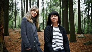Curators Blanca de la Torre and Kati Kivinen.