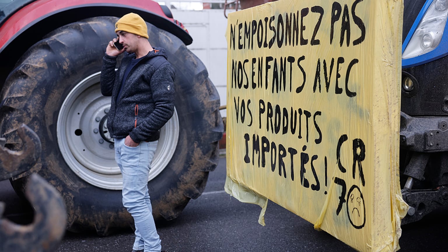 Les agriculteurs français s'opposent à l'accord du Mercosur