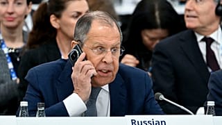 Rusya Dışişleri Bakanı Sergey Lavrov, Malta'nın Ta'Qali kentinde düzenlenen AGİT 31. Bakanlar Zirvesi'nin oturumunda,  5 Aralık 2024