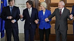 Ursula von der Leyen anuncia el acuerdo político sobre Mercosur.