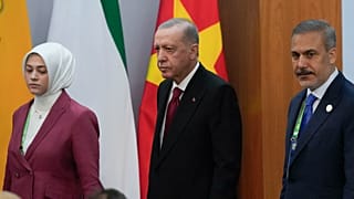 Cumhurbaşkanı Recep Tayyip Erdoğan Rio de Janerio'da düzenlenen G20 zirvesinde, 19 Kasım 2024.