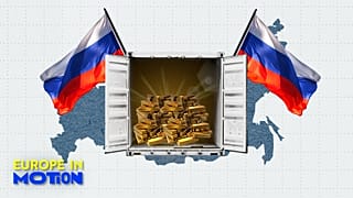 Какова роль золота в торговых отношениях России в военное время?