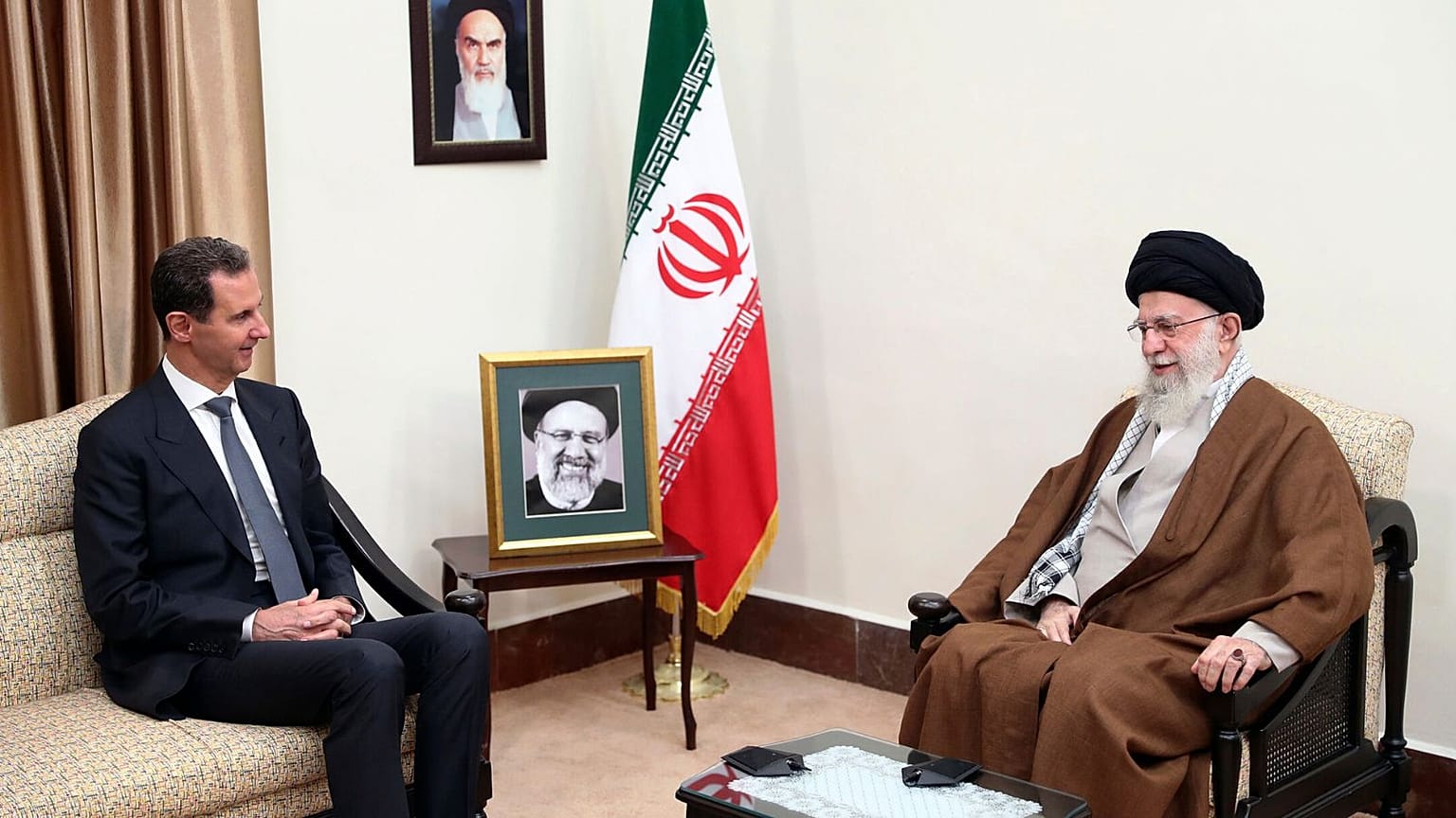 دیدار علی خامنه‌ای با ابراهیم رئيسی