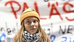 Az ismert klímavédő a mannheimi Izrael-gyűlölő rendezvényen
