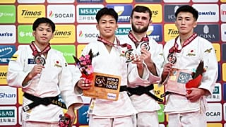 Les judokas japonais ont raflé les sept médailles d'or lors de la première journée du Grand Chelem de Tokyo, le samedi 7 décembre 2024
