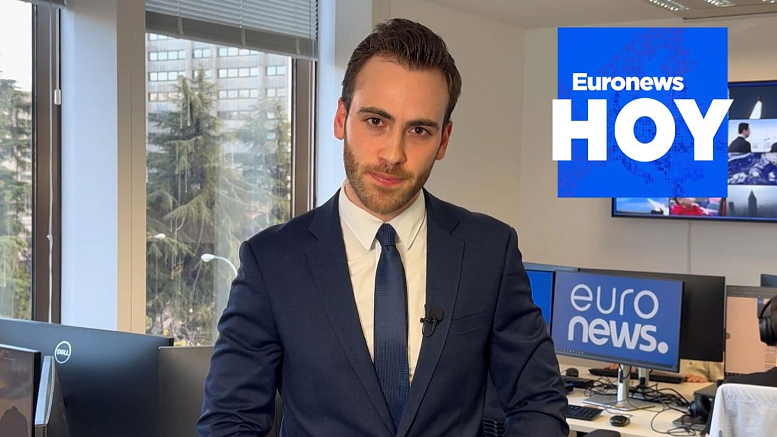 Roberto Macedonio, periodista de 'Euronews'. 