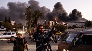 Les rues de Damas après la prise de la capitale par les rebelles le 8 décembre 2024