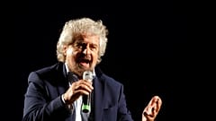 Il fondatore del Movimento 5 Stelle Beppe Grillo nel 2016 