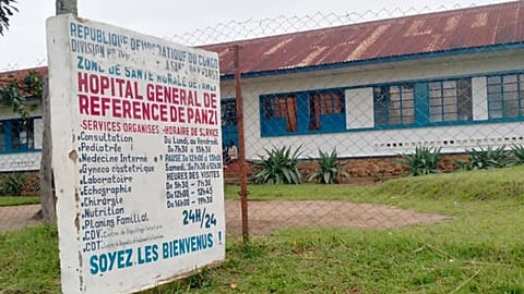 A view of the general Hospital Panzi in southwestern Congo in November 2024.