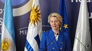 Ursula von der Leyen has announced that a political agreement had been reached on Mercosur.