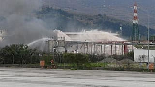 Ο χώρος αποθήκευσης της Eni στο Calenzano
