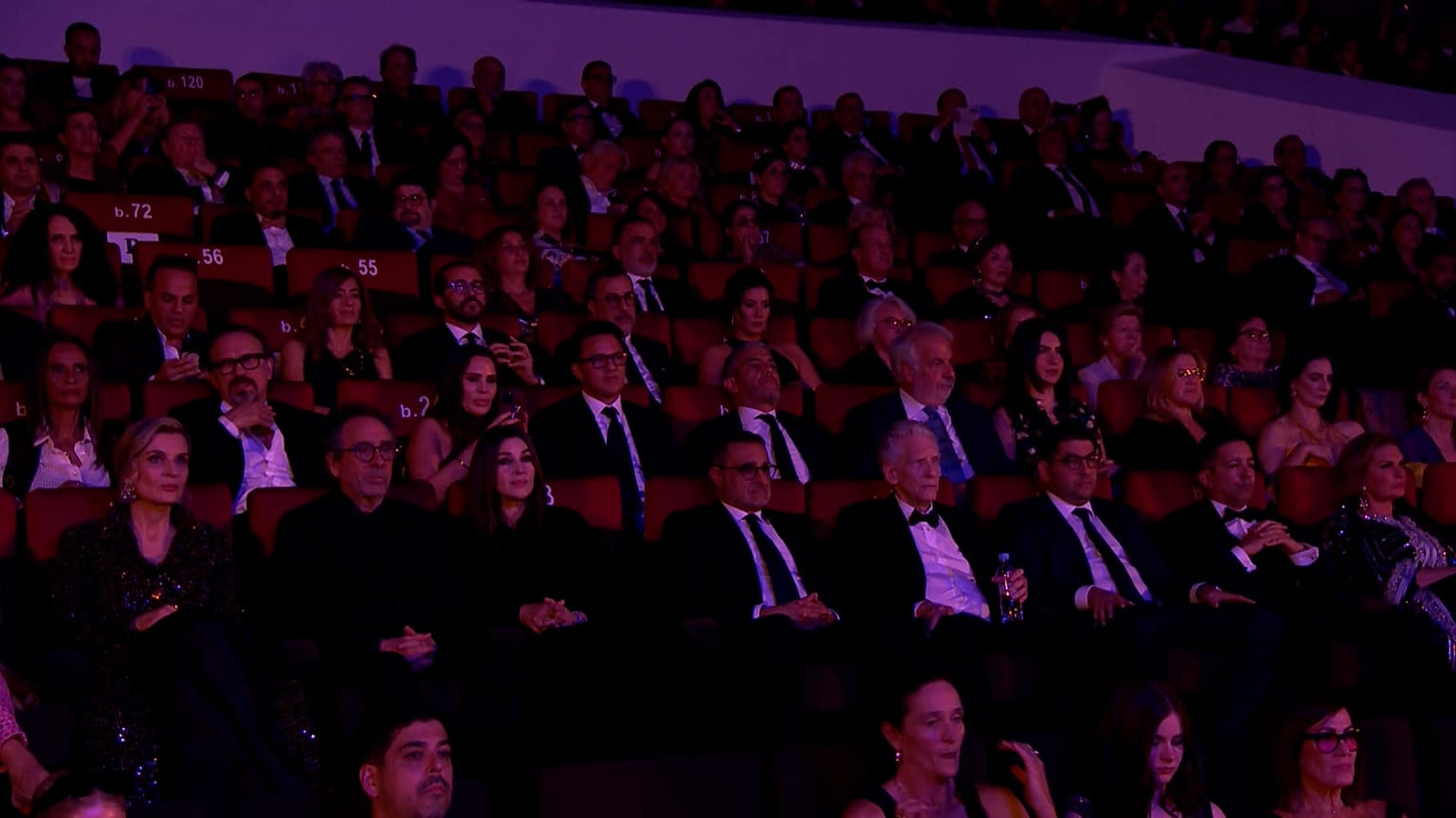 Audience at Marrakech International Film Festival