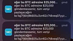 HGS'nin uygulamasından gönderilen bildirimler