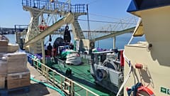 Imagen de archivo de un barco de pesca.