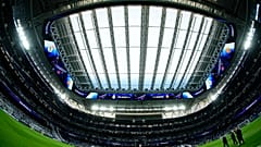 Estadio Santiago Bernabeu, Madrid, España.
