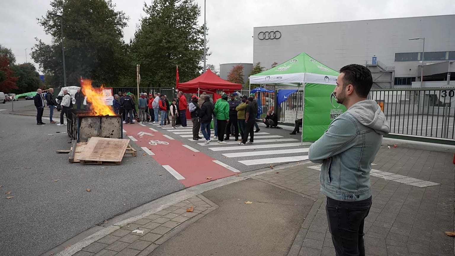 Audi zamyka fabrykę w Brukseli, tysiące pracowników w niepewności