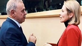 Κάγια Κάλας και Κώστας Μαυρίδης