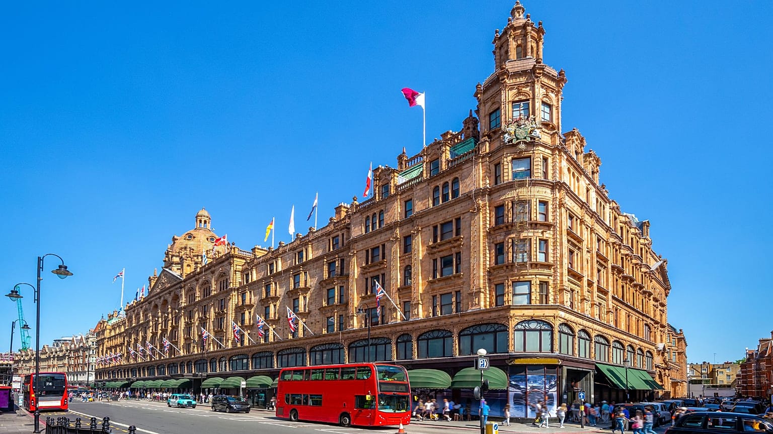Harrods, London.