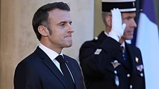Emmanuel Macron en el Elíseo, 7 de diciembre de 2024