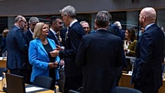 Η υπουργός Εσωτερικών της Γερμανίας κατά τη διάρκεια συνάντησης των υπουργών Δικαιοσύνης και Εσωτερικών της ΕΕ στις Βρυξέλλες, 12 Δεκεμβρίου 2024.