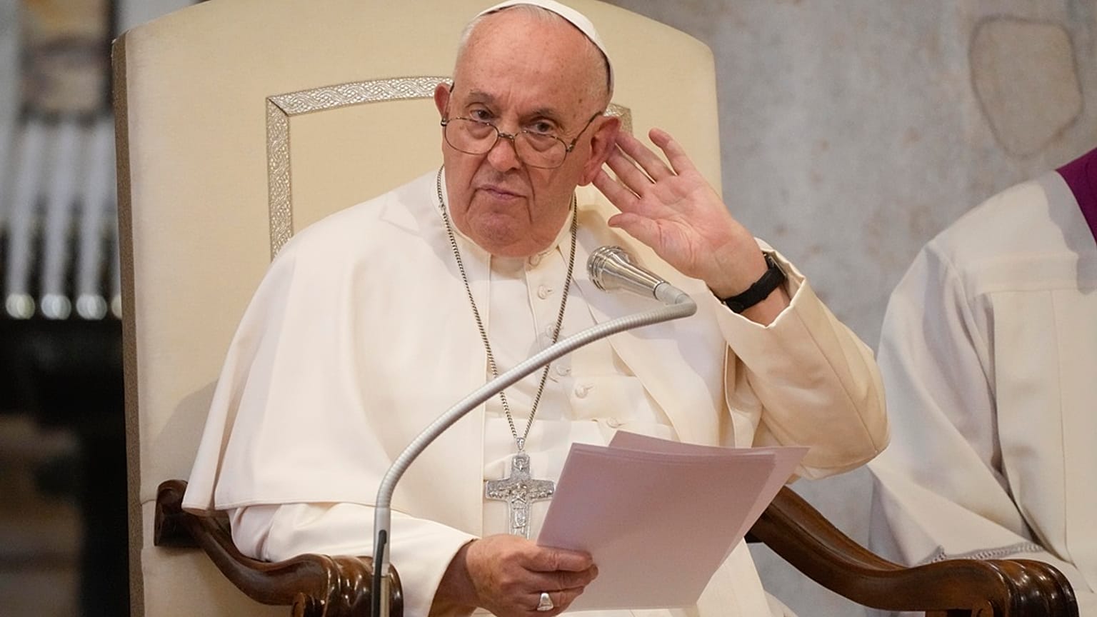 Papa Francis, 2013 yılında göreve gelmişti.