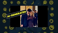 La vidéo a été générée par l'IA