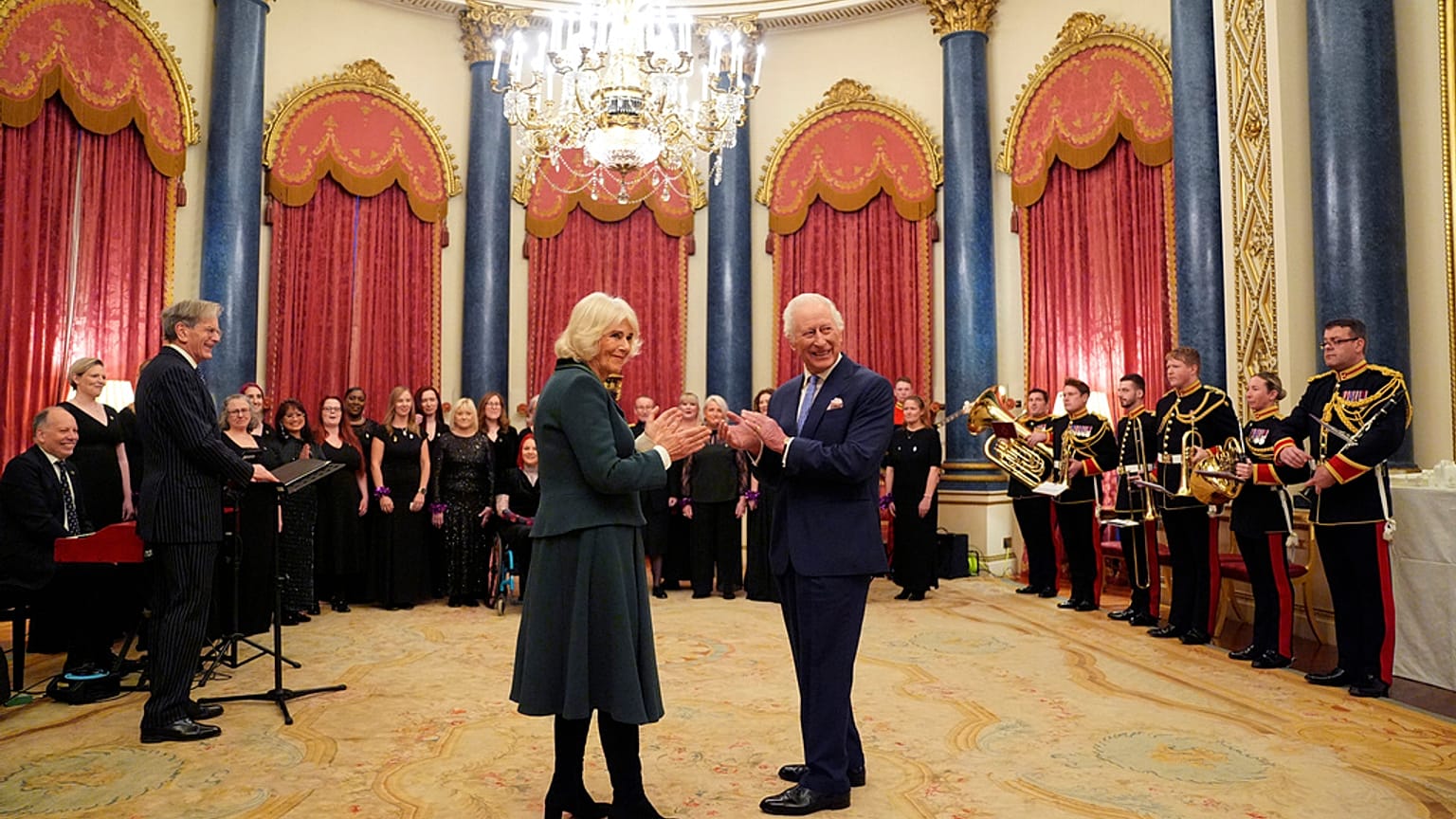 Re Carlo e la Regina Camilla