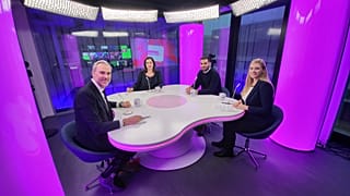 Maïa de La Baume avec Yvan Verougstraetem Kait Bolongaro et Nessim Achouche