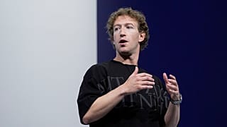 Mark Zuckerberg durante a conferência Meta Connect em 25 de setembro de 2024.