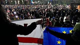 A Geórgia tem sido abalada por noites consecutivas de protestos.