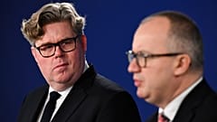 From left to right: Gunnar STRÖMMER (Minister for Justice, Sweden), Adam BODNAR (Minister for Justice, Poland)Justice and Home Affairs Council - December 2024