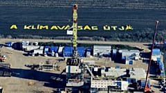 L'usine de fracking visée par Greenpeace dans l'Est de la Hongrie