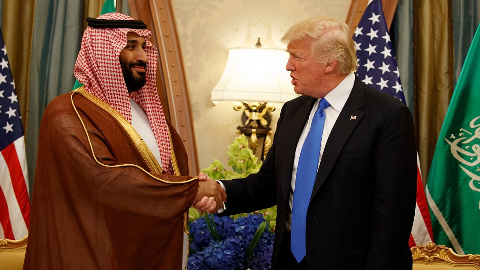 ترامپ و بن سلمان