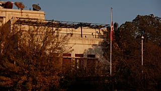 Die türkische Botschaft in Damaskus, Syrien, Samstag, 14. Dezember 2024.