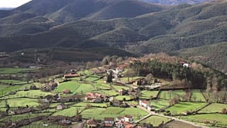 Vista sobre el pueblo de Covas do Barroso