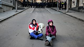 A Geórgia tem sido abalada por noites consecutivas de protestos.
