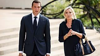 Jordan Bardella e Marine Le Pen