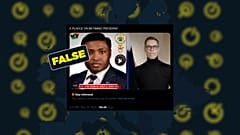 A videót úgy módosították, hogy egy biafrani alak mellett jelenik meg